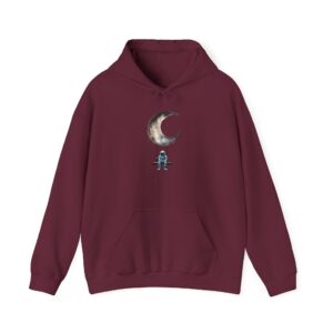Astronaut in Moon Hoodie - Heavy Blend™