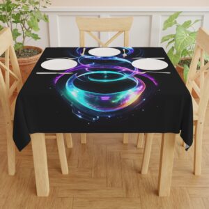 Vibrant Rings Tablecloth