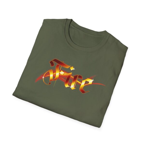 Fire Unisex Softstyle T-Shirt - Image 24