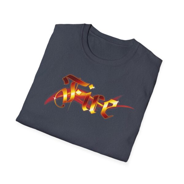 Fire Unisex Softstyle T-Shirt - Image 29