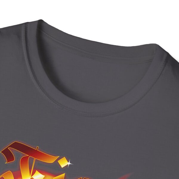 Fire Unisex Softstyle T-Shirt - Image 3