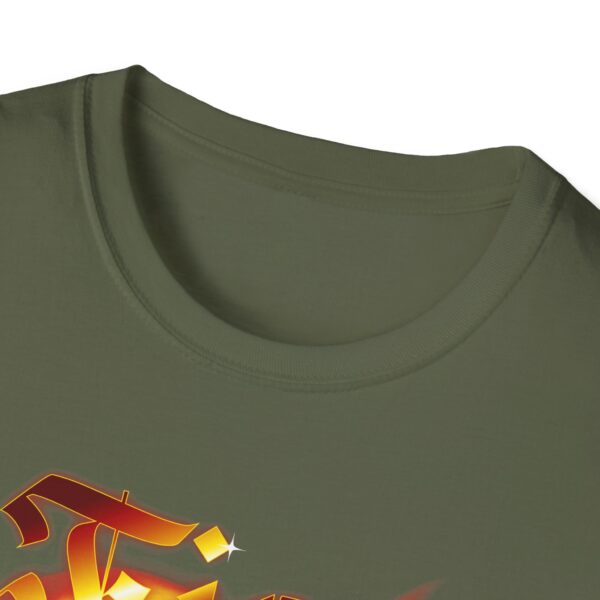 Fire Unisex Softstyle T-Shirt - Image 23