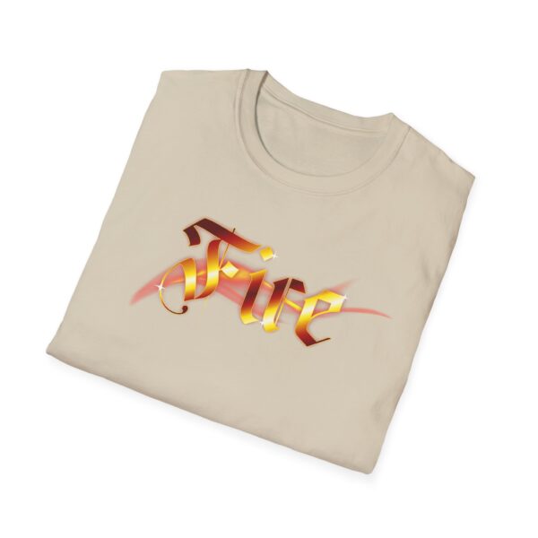 Fire Unisex Softstyle T-Shirt - Image 39