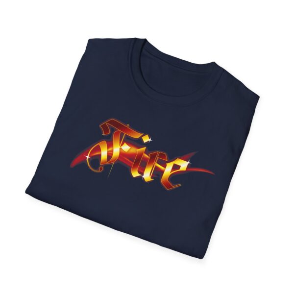 Fire Unisex Softstyle T-Shirt - Image 14