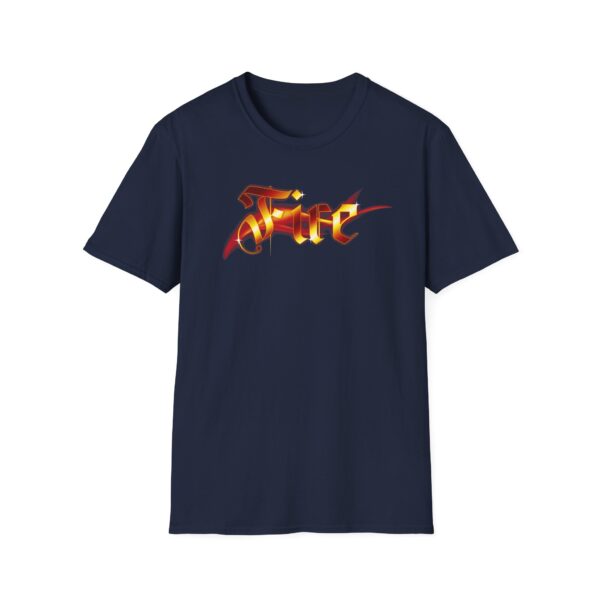 Fire Unisex Softstyle T-Shirt - Image 11