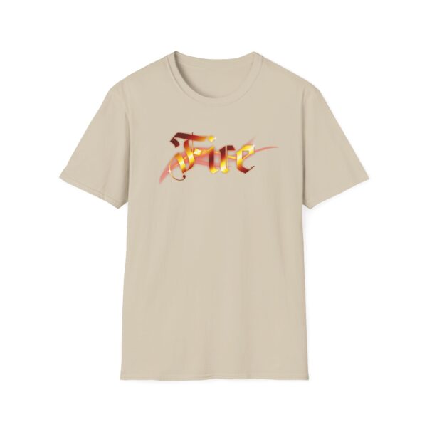 Fire Unisex Softstyle T-Shirt - Image 36