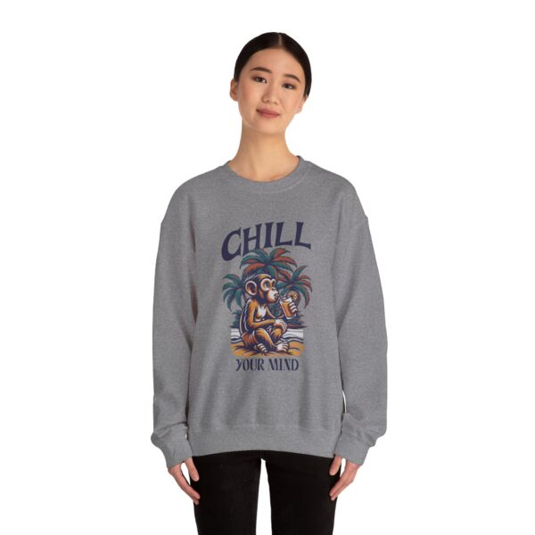 Chill your MInd Unisex Heavy Blend™ Crewneck Sweatshirt - Image 16