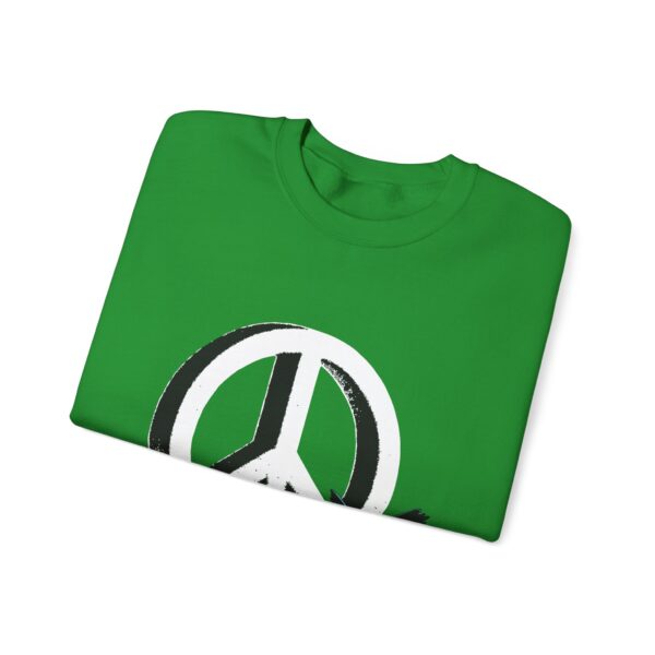 Serenity Peace Sign Unisex Heavy Blend™ Crewneck Sweatshirt - Image 15