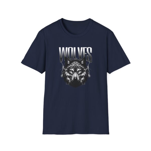 Wolves Unisex Softstyle T-Shirt - Image 9