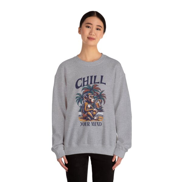 Chill your MInd Unisex Heavy Blend™ Crewneck Sweatshirt - Image 20