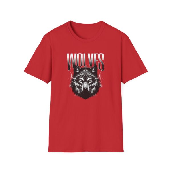 Wolves Unisex Softstyle T-Shirt - Image 13