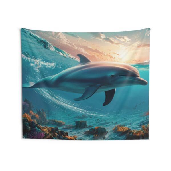 Dolphin Indoor Wall Tapestries - Image 3