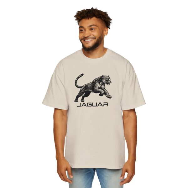 Jaguar Men's Heavy Oversized Tee - Image 3