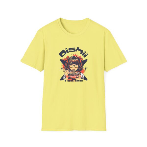 Anime Unisex Softstyle T-Shirt - Oishii I love Ramen - Image 13