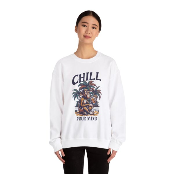 Chill your MInd Unisex Heavy Blend™ Crewneck Sweatshirt - Image 12