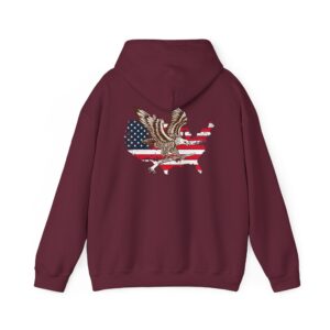 American Flag-1 Hooded Sweatshirt