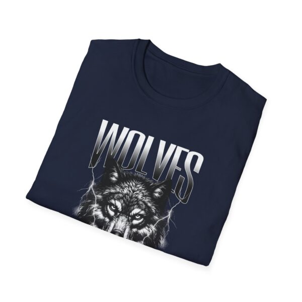 Wolves Unisex Softstyle T-Shirt - Image 12