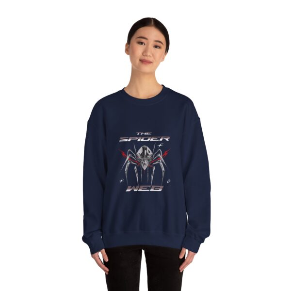 The Spider Web Unisex Heavy Blend™ Crewneck Sweatshirt - Image 4