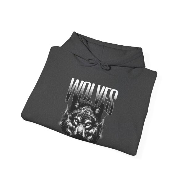 Wolves Unisex Heavy Blend™ Hooded Sweatshirt - Image 4